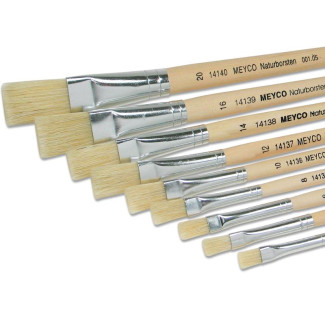 Borstenpinsel flach Nr 16 (1 Stk)