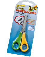 FOLIA Bastelschere für Rechtshänder rund