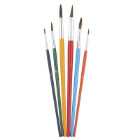 BESTPOINT Haarpinsel Set Nr 2, 4, 6, 8, 10, 12