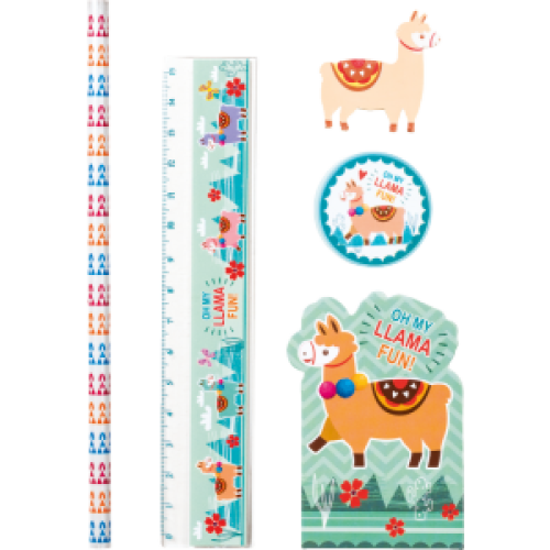 Brunnen Schreibset Lama Inhalt